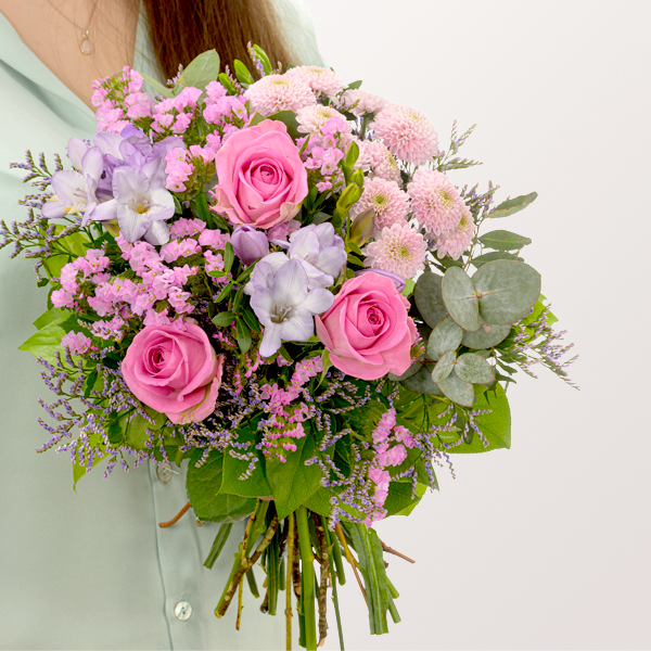 Blumenstrauß Blumenkuss