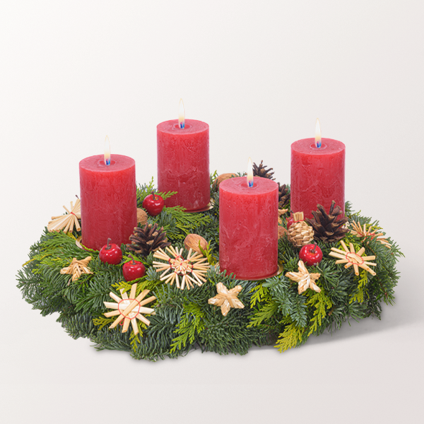 Adventskranz Adventfreude (Ø 30 cm)
