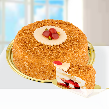 Dessert-Haselnusskrokant-Torte Dessert-Haselnusskrokant-Torte