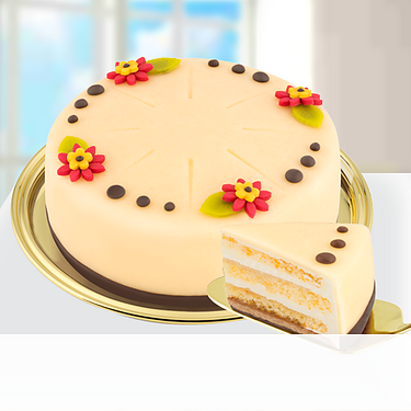 Dessert-Marzipantorte nach "Lübecker Art" Dessert-Marzipantorte nach "Lübecker Art"