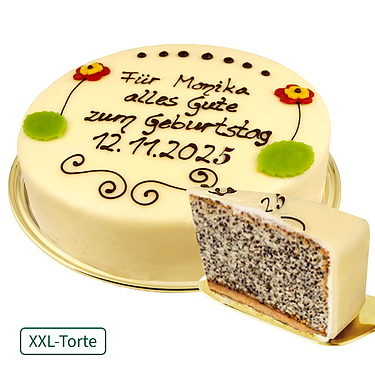 Große Konditorei-Mohntorte Große Konditorei-Mohntorte