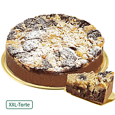 Große Konditorei-Birnentorte