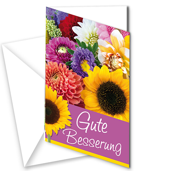Grußkarte „Gute Besserung“