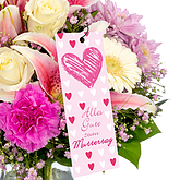 Blumenstecker „Alles gute zum Muttertag“