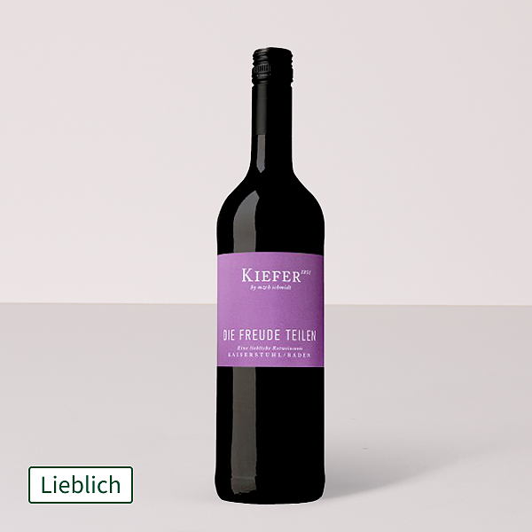 Rotwein „Die Freude teilen“