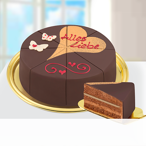 Dessert-Torte "Alles Liebe"