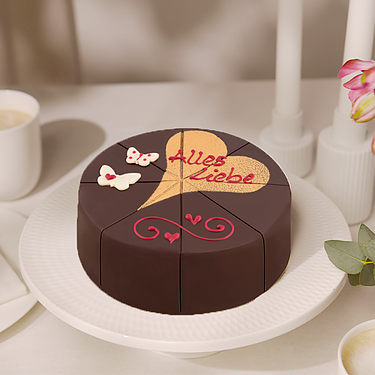 Torte „Alles Liebe“