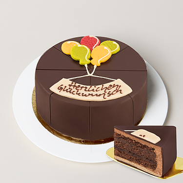 Dessert-Torte „Herzlichen Glückwunsch“
