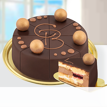 Dessert-Torte "Marc de Champenois" Dessert-Torte "Marc de Champenois"