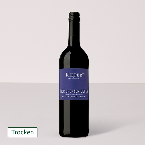 Rotwein „Über Grenzen gehen“