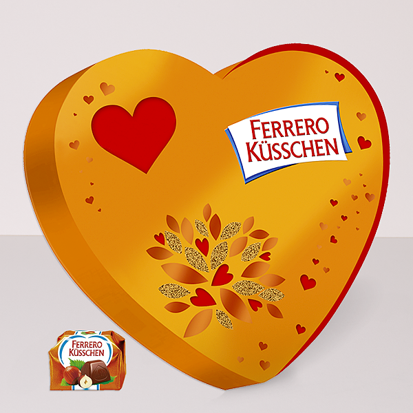 Ferrero Küsschen Geschenkherz