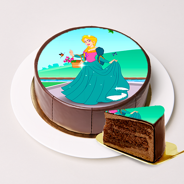 Motiv-Torte Prinzessin