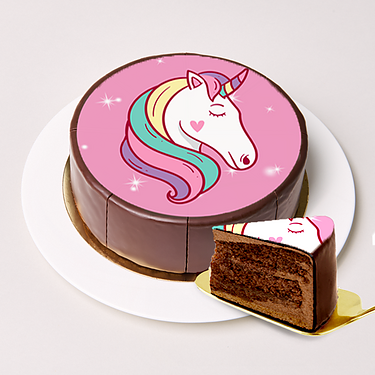 Motiv-Torte Einhorn