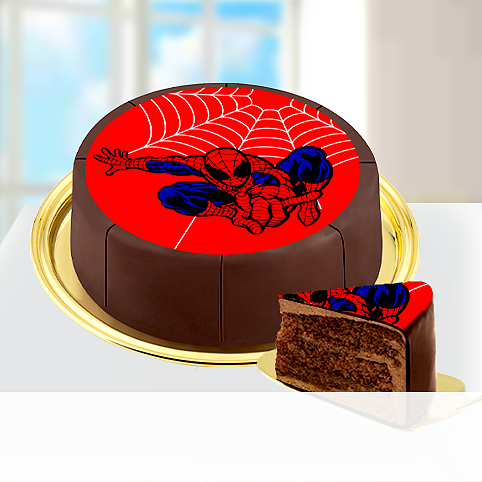 Motiv-Torte Spiderman