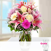 Blumenstrauß Traumfänger mit Vase