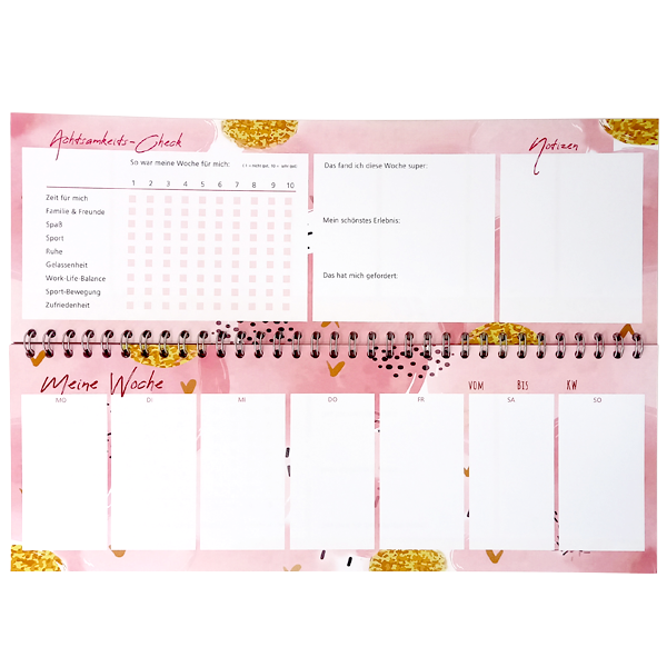 Kalender zur Selbstreflexion