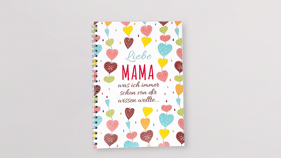 Mama-Buch zum Ausfüllen