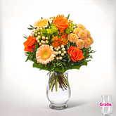 Blumenstrauß Harmonie mit Vase