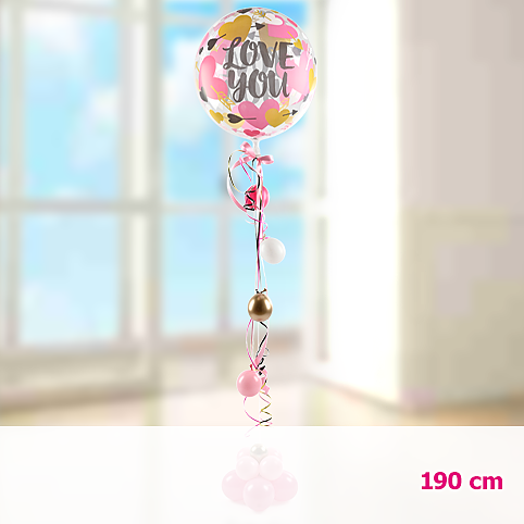 Riesenballon-Präsent Love You (190 cm)
