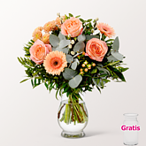 Blumenstrauß Kleines Glück mit Vase