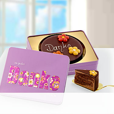Sachertorte "Danke" Sachertorte "Danke"