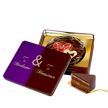 Sachertorte „Madame & Monsieur“ Sachertorte „Madame & Monsieur“