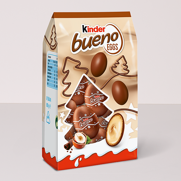 kinder Bueno Weihnachtskugeln