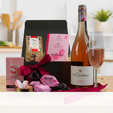 Präsentkorb Rosé Präsentkorb Rosé