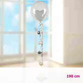 Double-Bubble-Riesenballon Herzen (190cm)