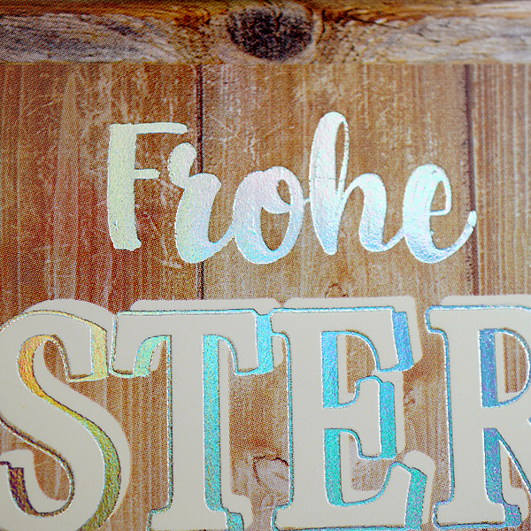 Motivkarte "Frohe Ostern und erholsame Feiertage"