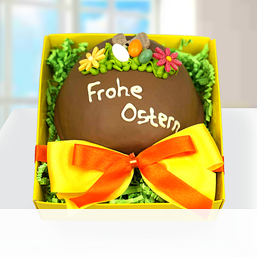 Baumkuchenfigur "Osternest" Baumkuchenfigur "Osternest"