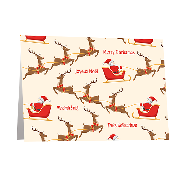 Grußkarte International