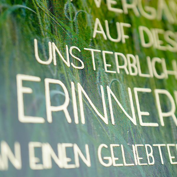 Motivkarte "Alles ist vergänglich auf dieser Erde.."