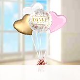 Heliumballon-Geschenk „Danke für Alles!“ Set