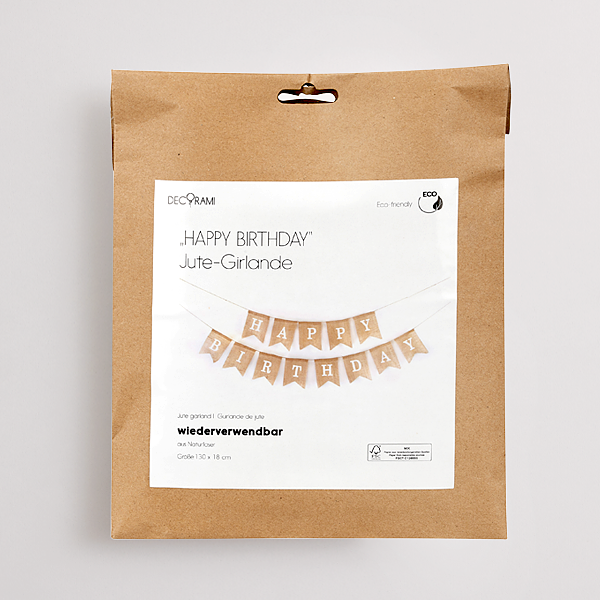 Jute Girlande