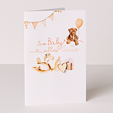 Motivkarte „Zum Baby alles Gute“