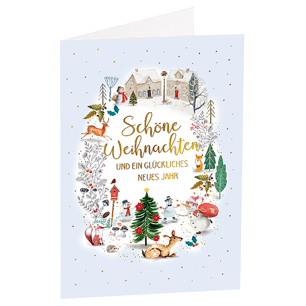 Motivkarte „Schöne Weihnachten...“