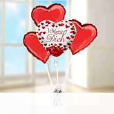 Heliumballon Geschenk „Ich liebe dich“