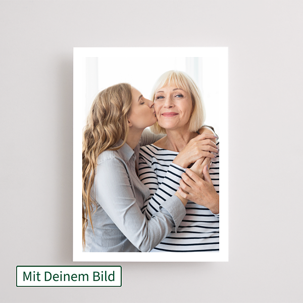 Dein persönliches Bild in einem Fotorahmen
