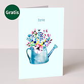 Motivkarte „Danke“