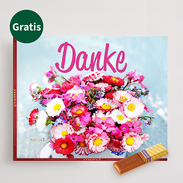 Merci Große Vielfalt „Danke“