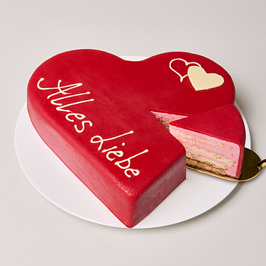 Konditoren Herztorte „Alles Liebe“