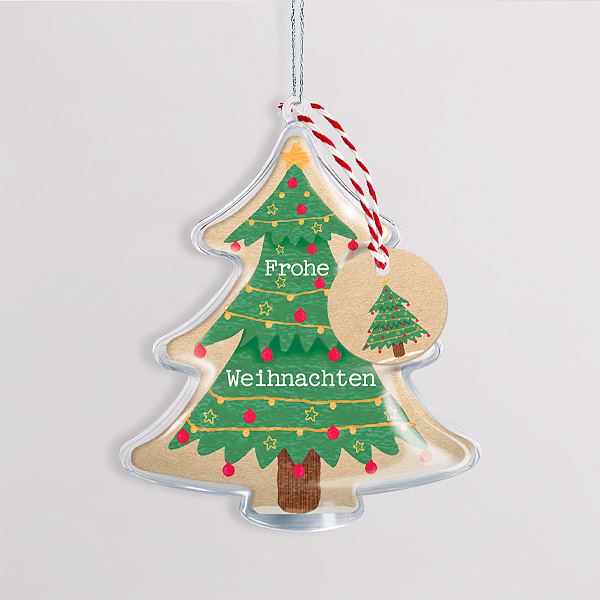 Anhänger „Frohe Weihnachten“