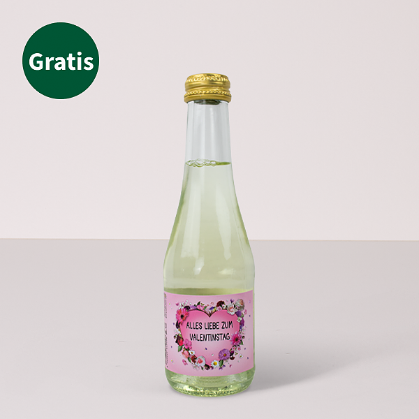 Piccolo „Alles Liebe zum Valentinstag“