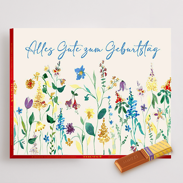 Merci mit Motivkarte