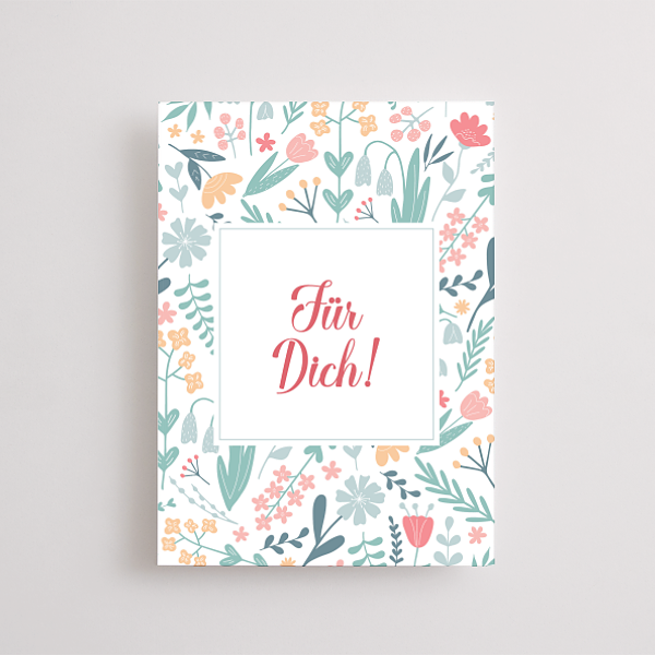 Motivkarte „Für Dich“