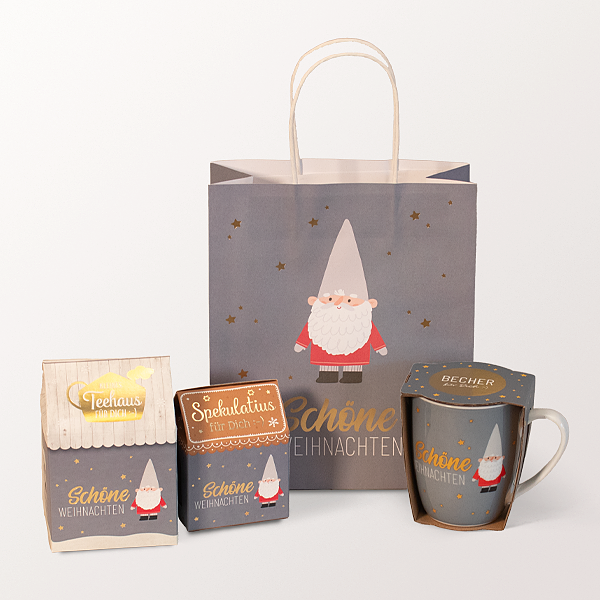 Geschenkbox Weihnachtswichtel