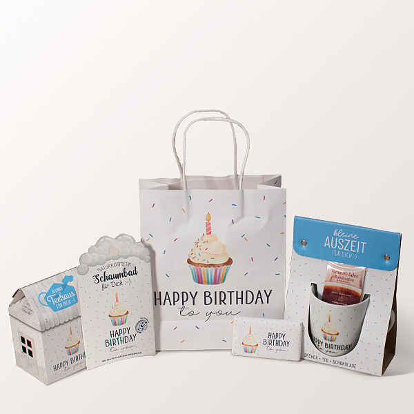 Geschenkbox „Happy Birthday“