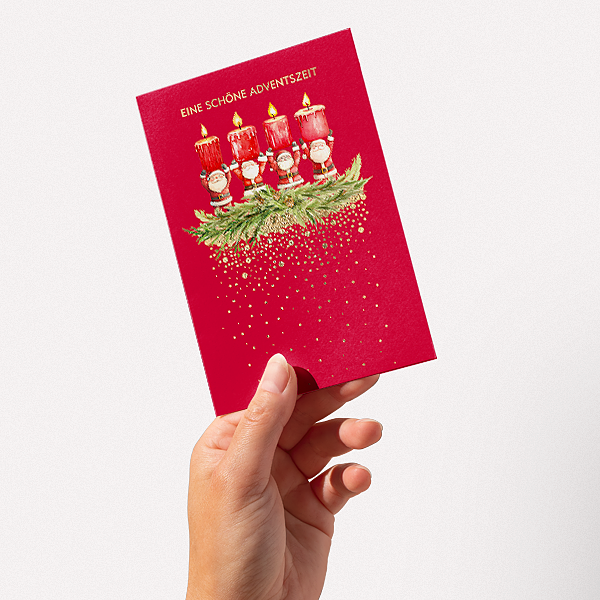 Motivkarte „Eine schöne Adventszeit“