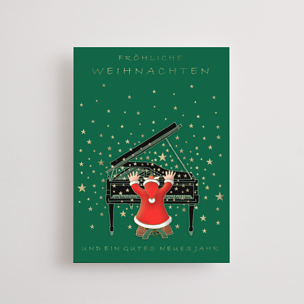 Motivkarte „Fröhliche Weihnachten“